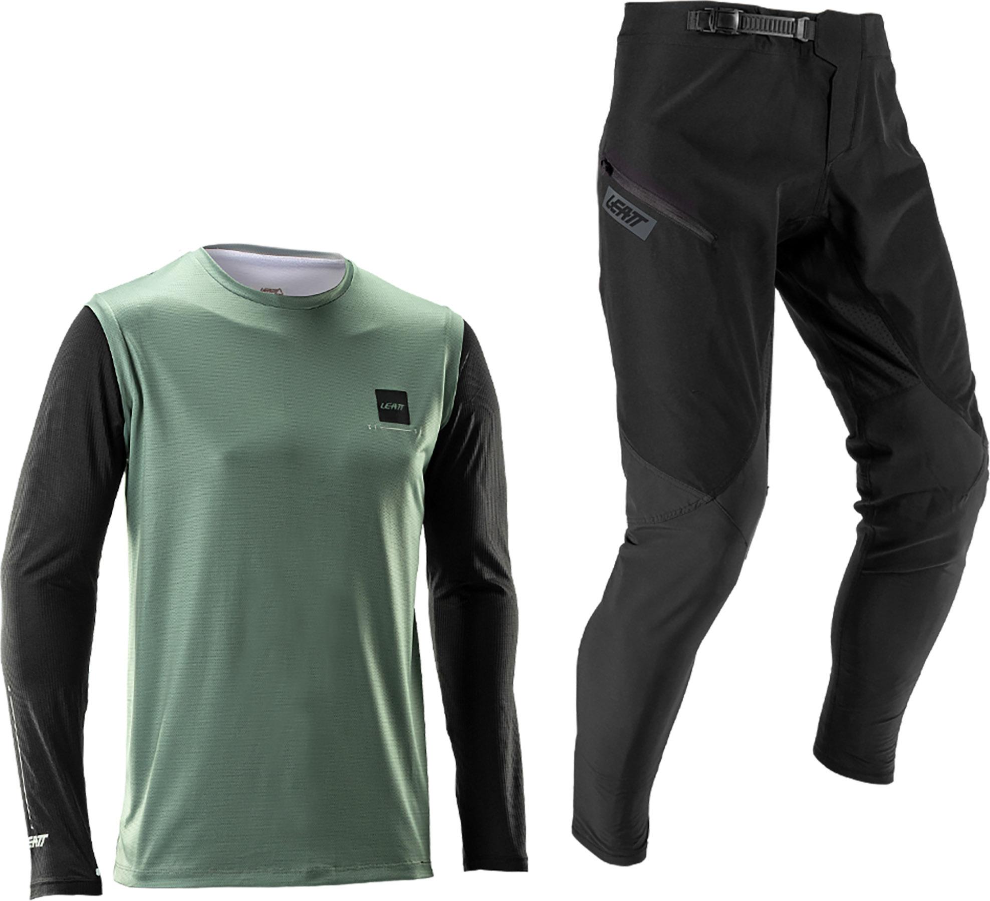 Product image for MTB Gravity 1.0 Ride Kit Jersey and Pants Set - Junior