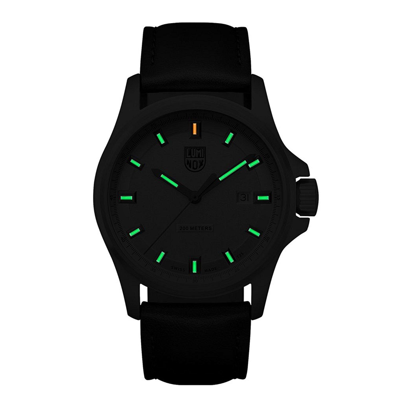 Numéro de l'image de la galerie de produits 2 pour le produit Montre Dress Filed série 1830 - 42mm - Bracelet noir en cuir