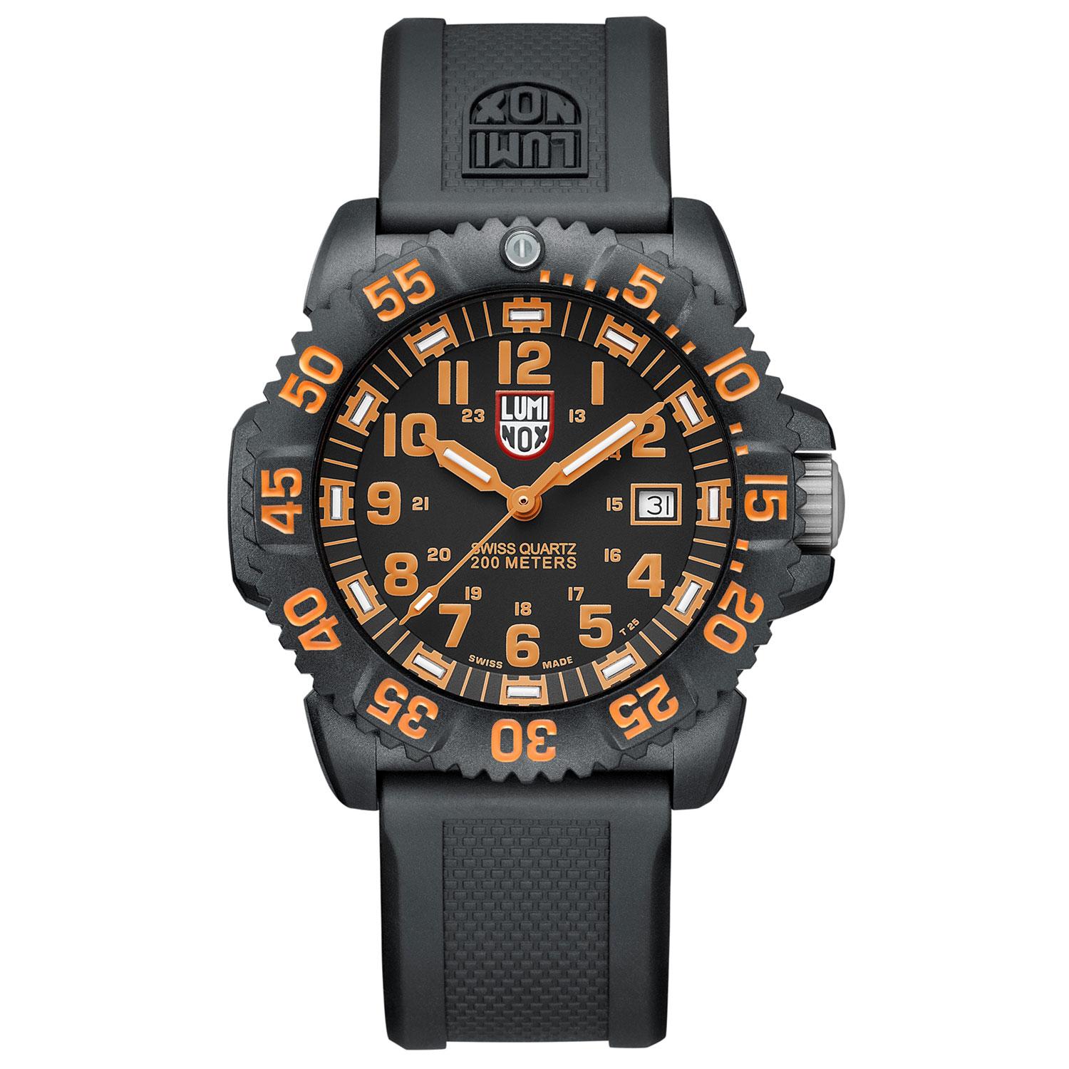 Product gallery image number 1 for product Navy Seal Colormark 3050 Series - 44mm - Signature PU Strap & PC Carbon