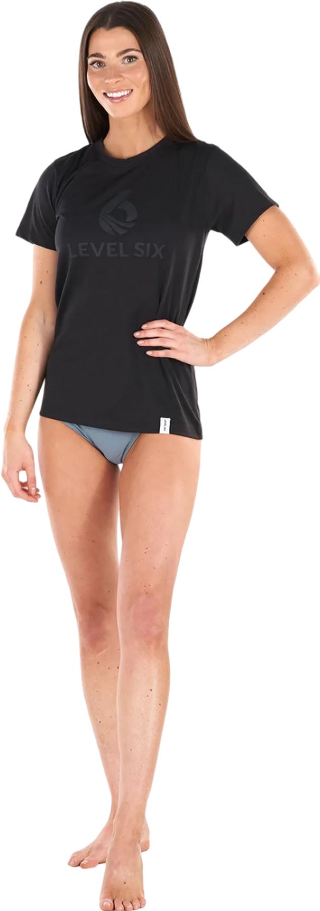 Product gallery image number 3 for product Level Six Logo T-Shirt - Women's