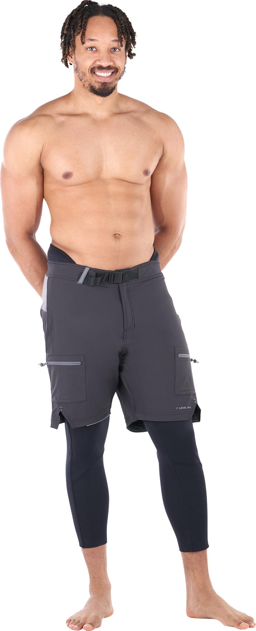 Product gallery image number 2 for product Full Monty Neoprene Lined Capri - Men's
