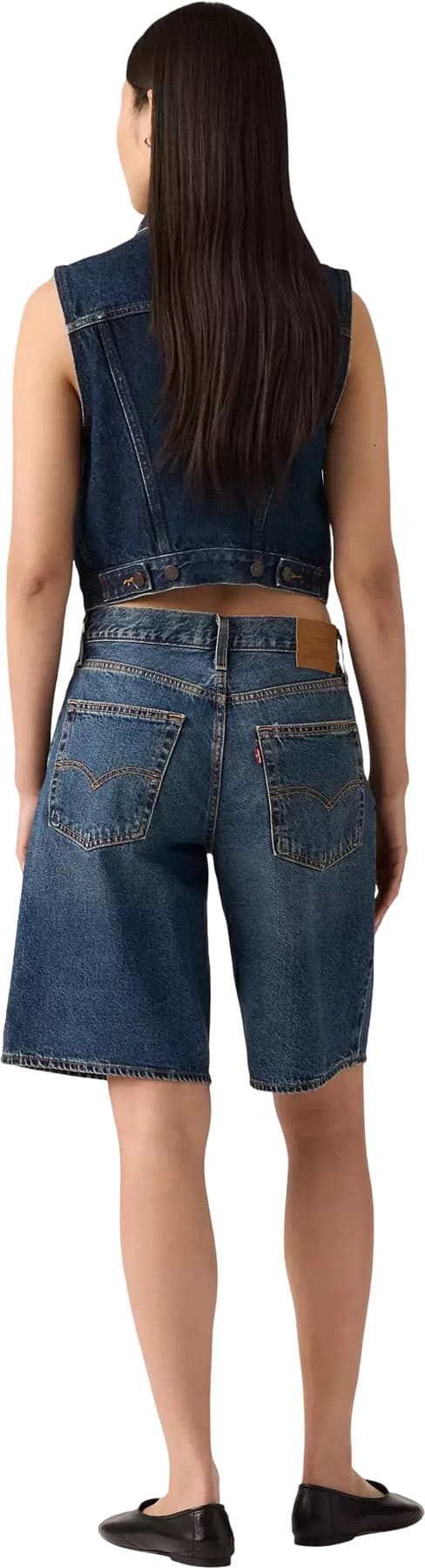 Product gallery image number 2 for product Baggy Dad Jorts - Women's