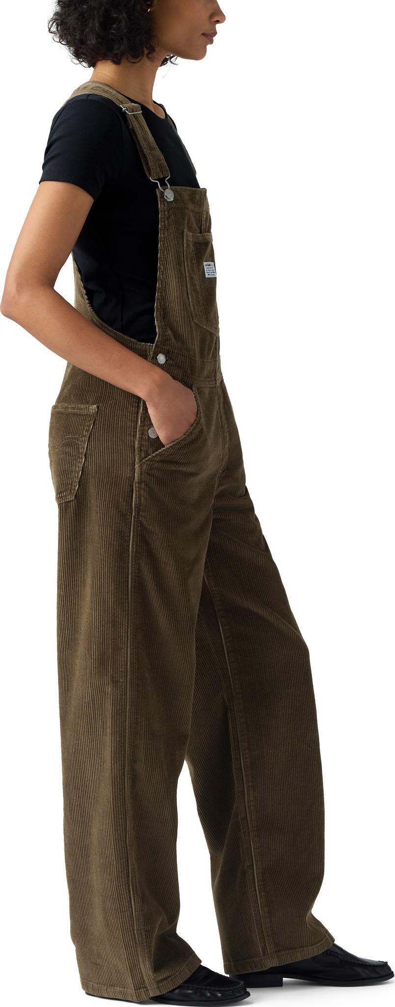 Product gallery image number 2 for product Corduroy Baggy Overall - Women's