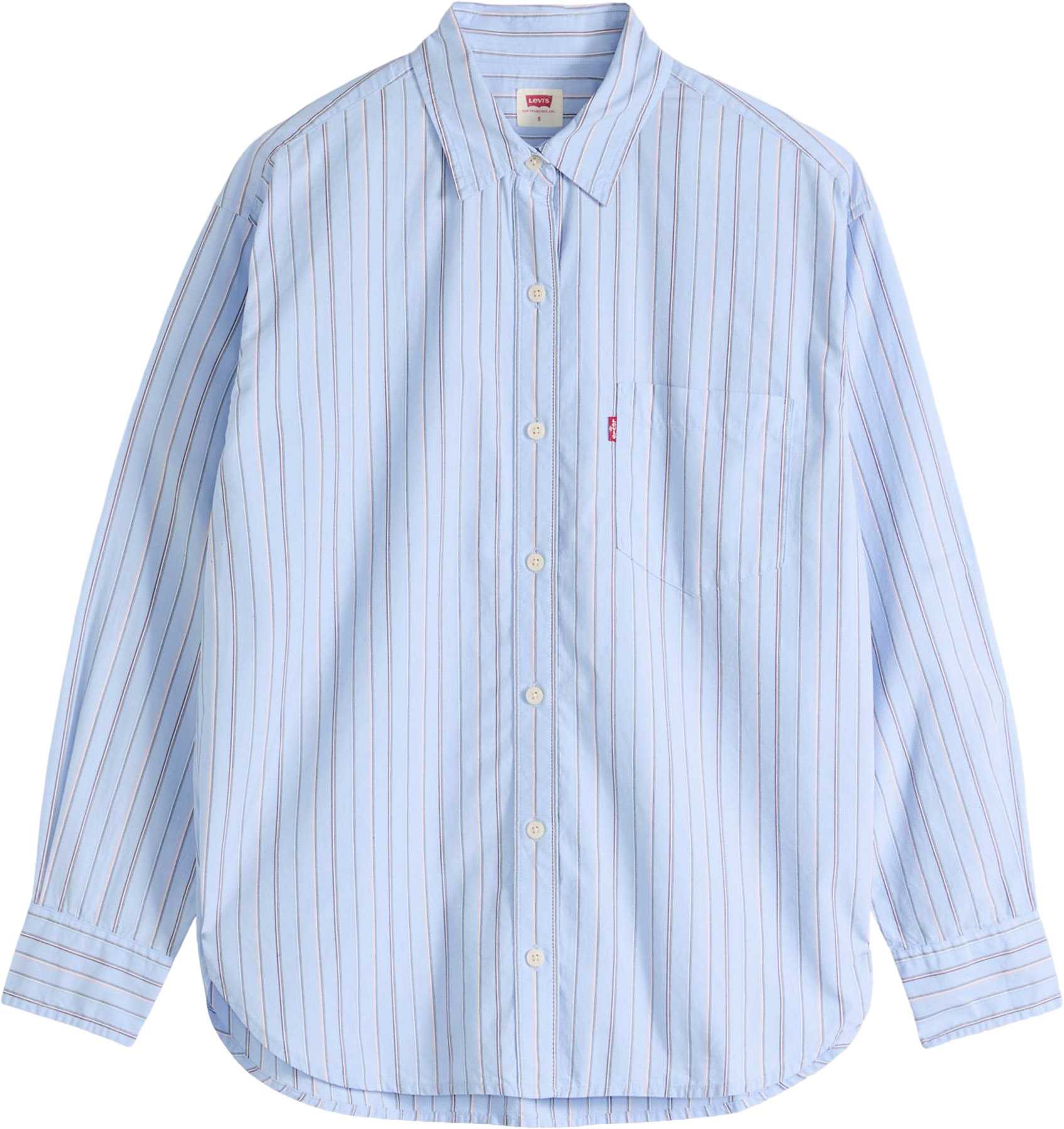 Amari Stripe Chambray - Blue