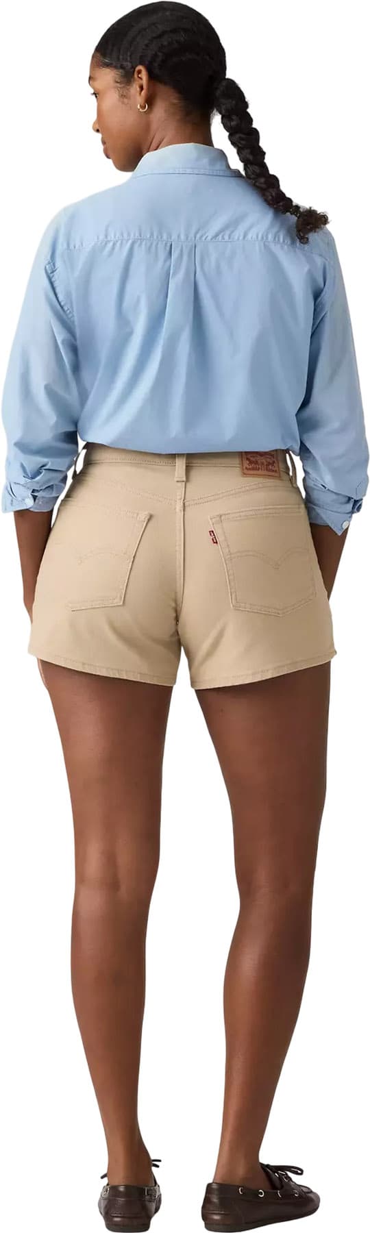 Product gallery image number 3 for product Short à coupe trapèze - Femme