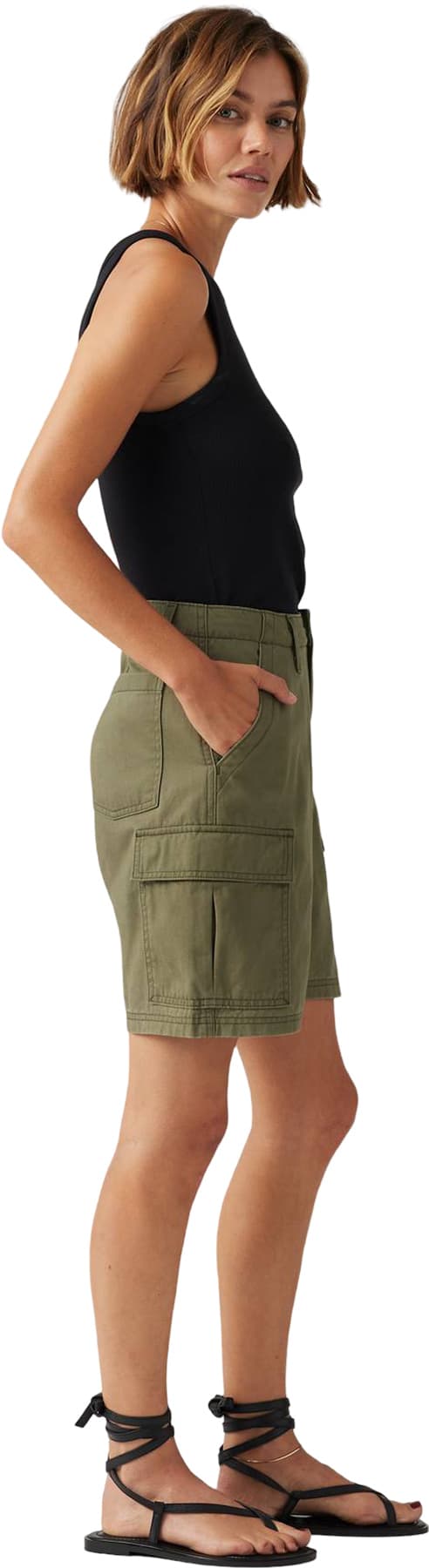 Product gallery image number 4 for product Baggy Cargo Short - Women’s