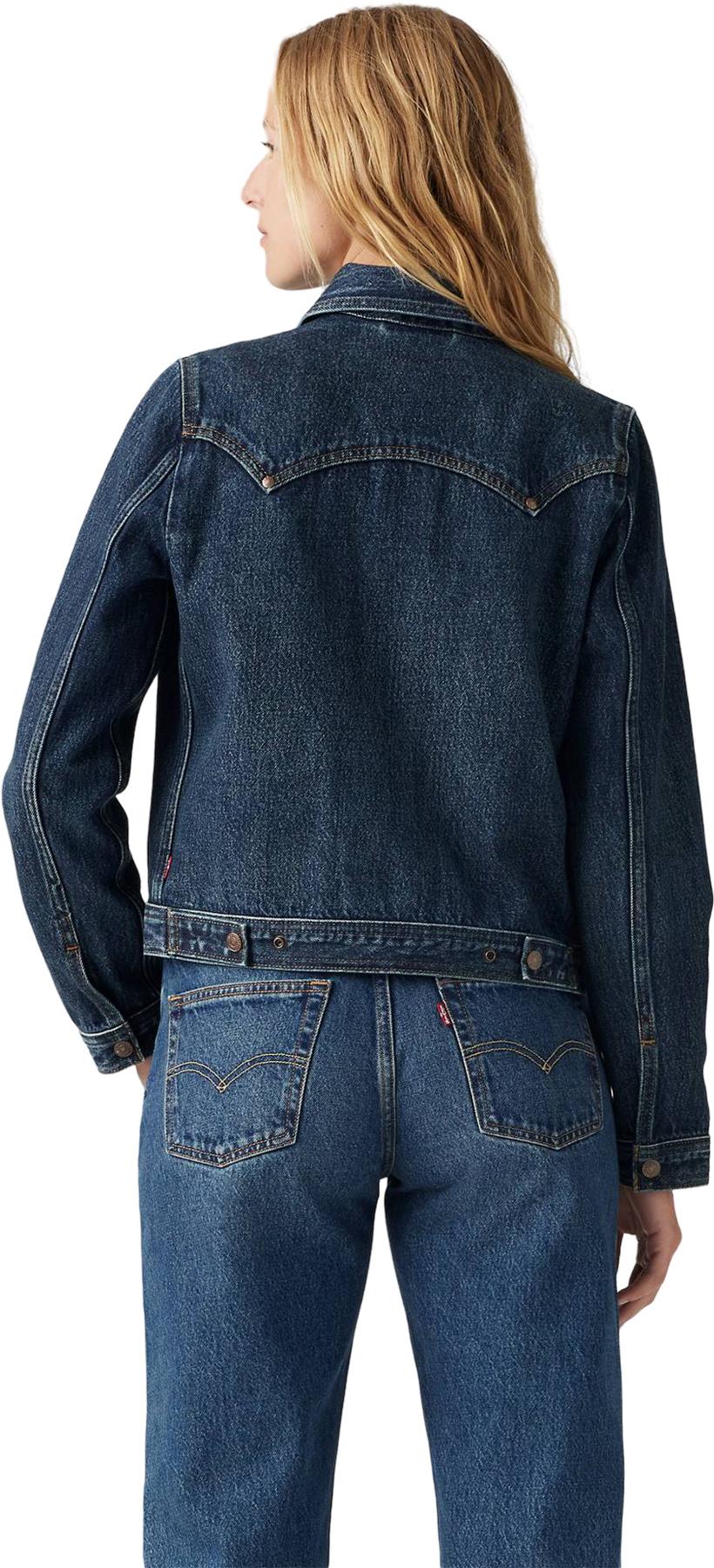 Numéro de l'image de la galerie de produits 2 pour le produit Manteau à rivets Original Trucker - Femme