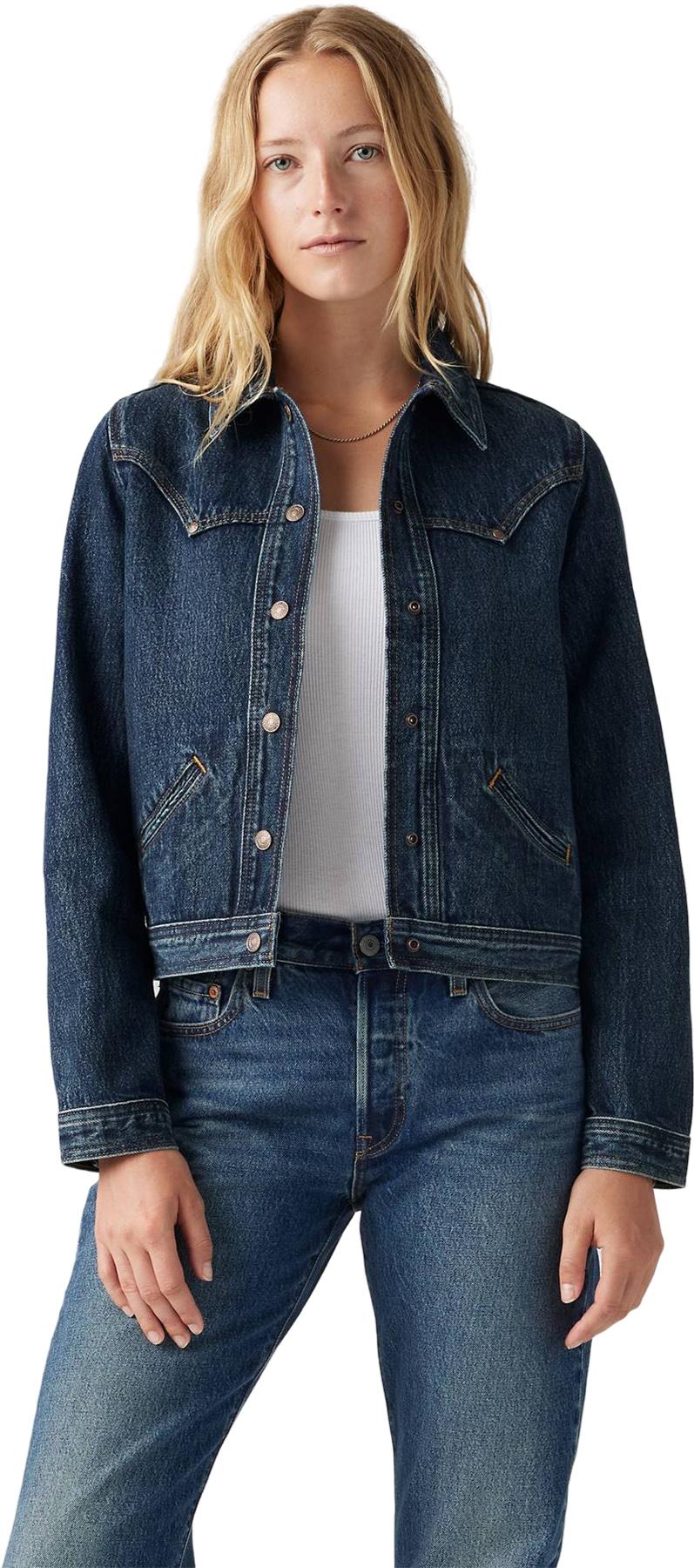 Numéro de l'image de la galerie de produits 3 pour le produit Manteau à rivets Original Trucker - Femme