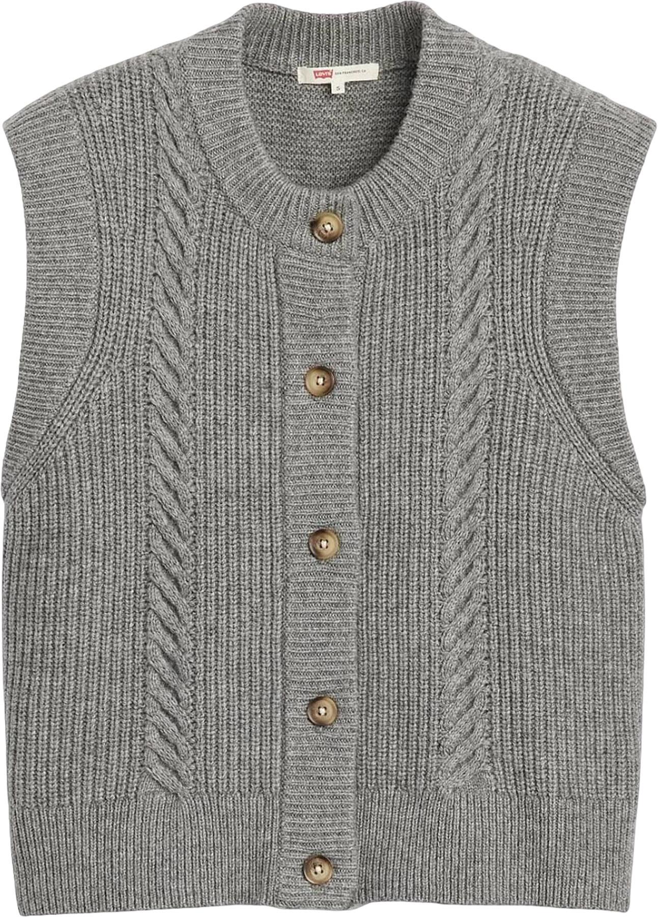 Product gallery image number 1 for product Ines Cable Knit Sweater Vest - Women's