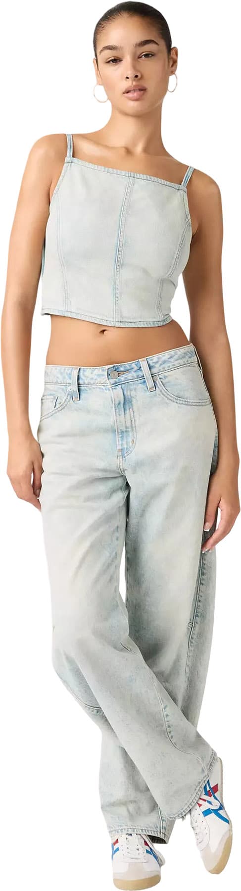 Product image for Jean ample de coupe baril - Femme