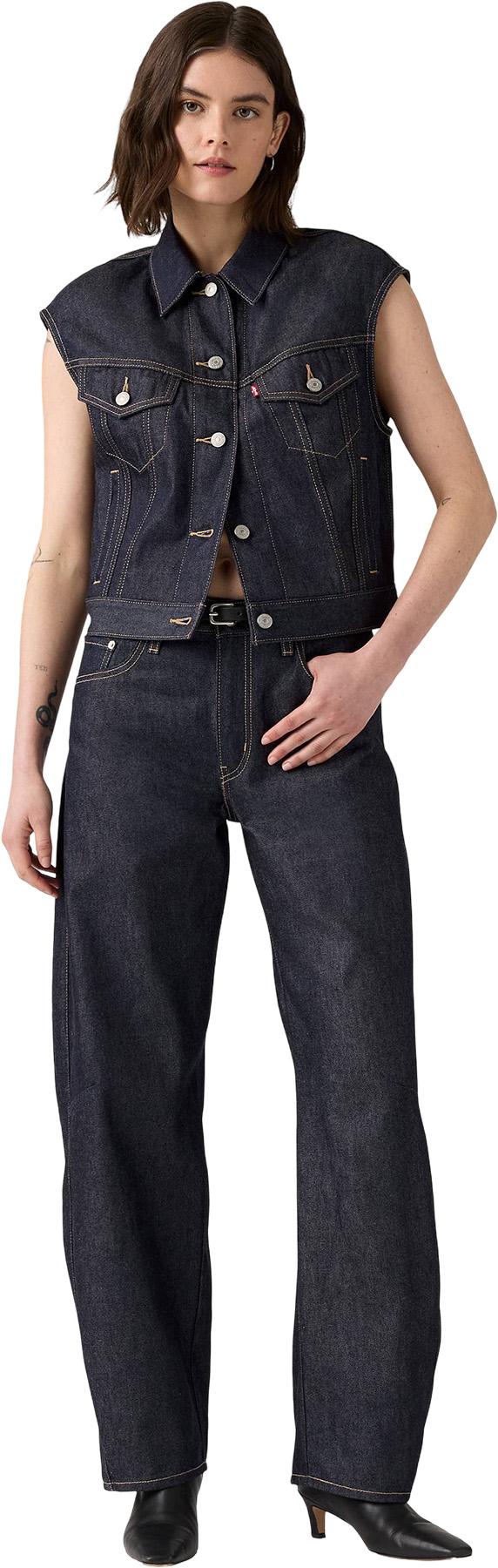 Product gallery image number 4 for product Baggy Dad Barrel Jeans - Women's