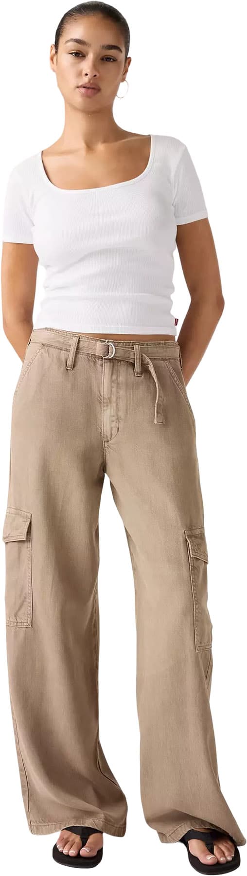 Product gallery image number 3 for product Baggy Dad Cargo Pant - Women's
