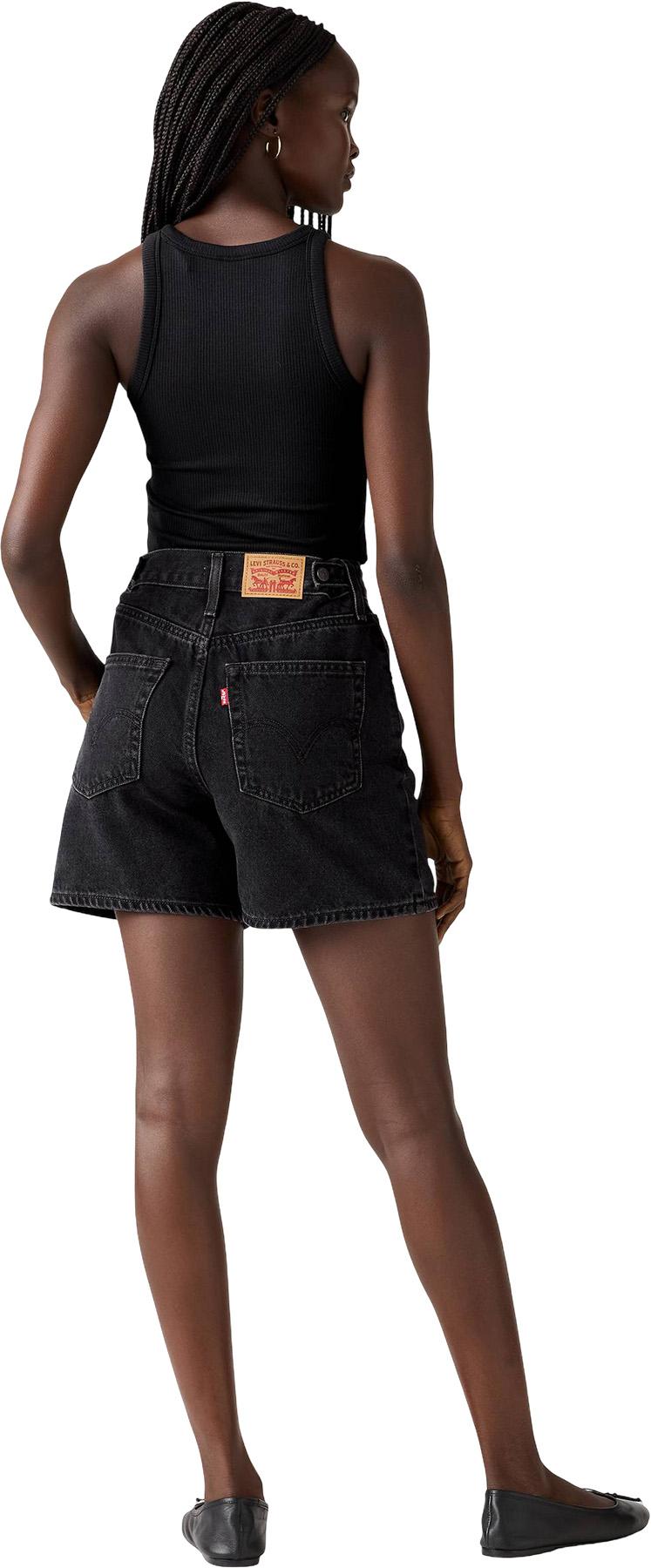 Product gallery image number 2 for product High Rise Cinch Mid-Thigh Shorts - Women's