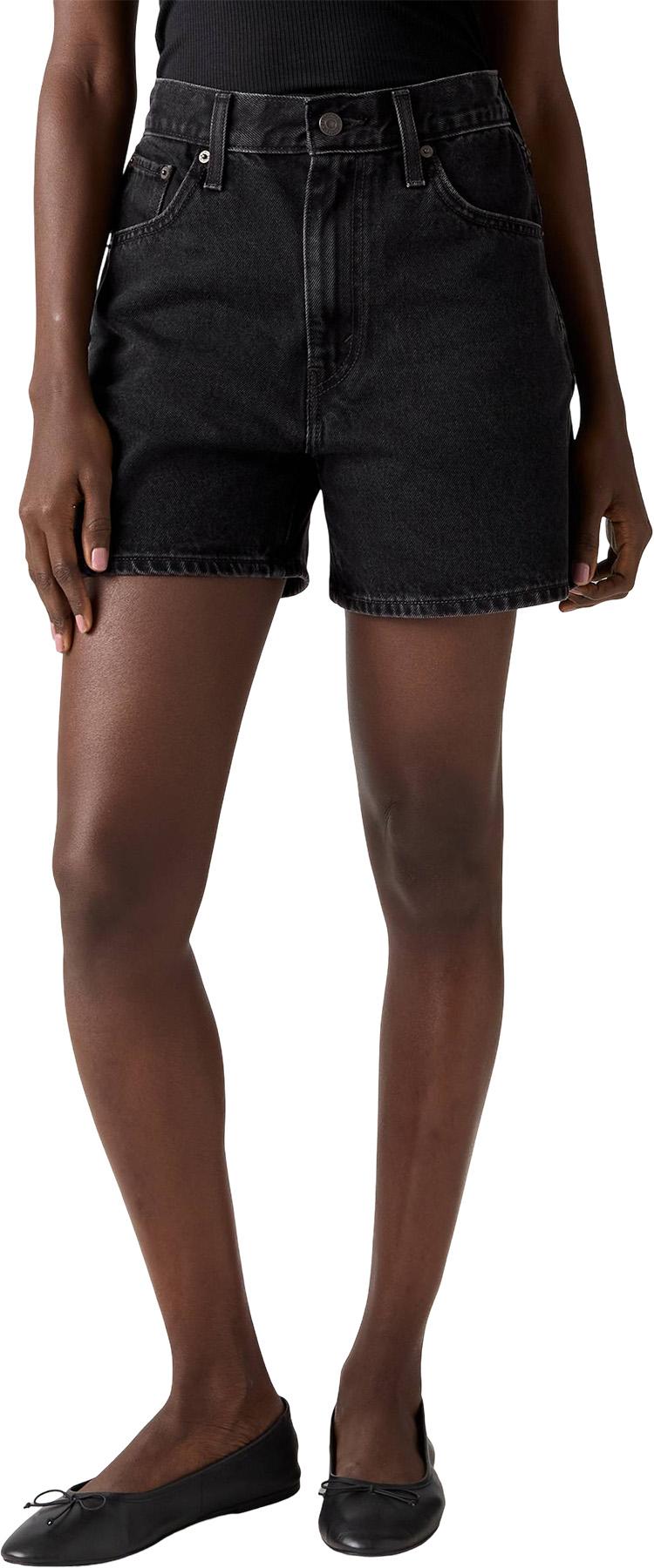 Product gallery image number 3 for product High Rise Cinch Mid-Thigh Shorts - Women's