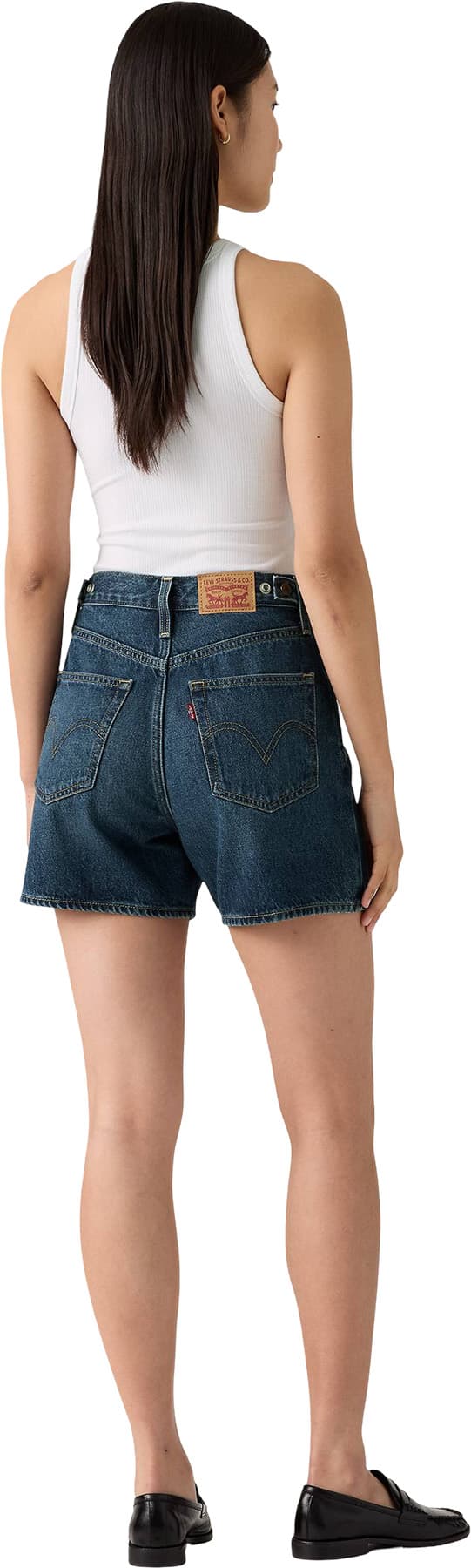 Product gallery image number 2 for product High Rise Cinch Mid-Thigh Shorts - Women's