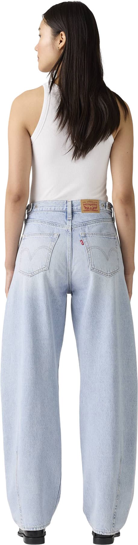Numéro de l'image de la galerie de produits 2 pour le produit Jean barrel Cinch - Femme