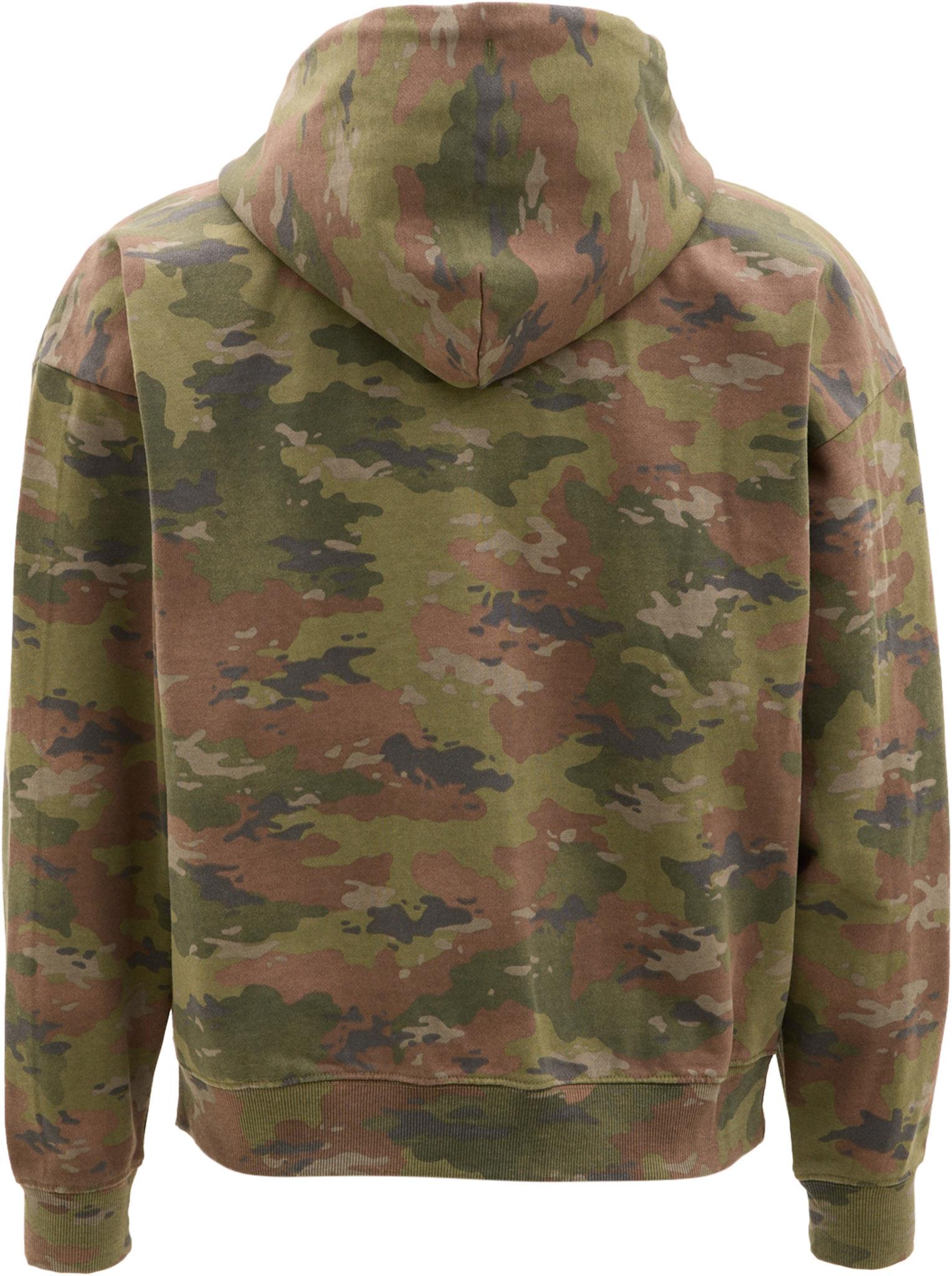 Product gallery image number 2 for product Boxy Full Zip Camo Hoodie - Men's