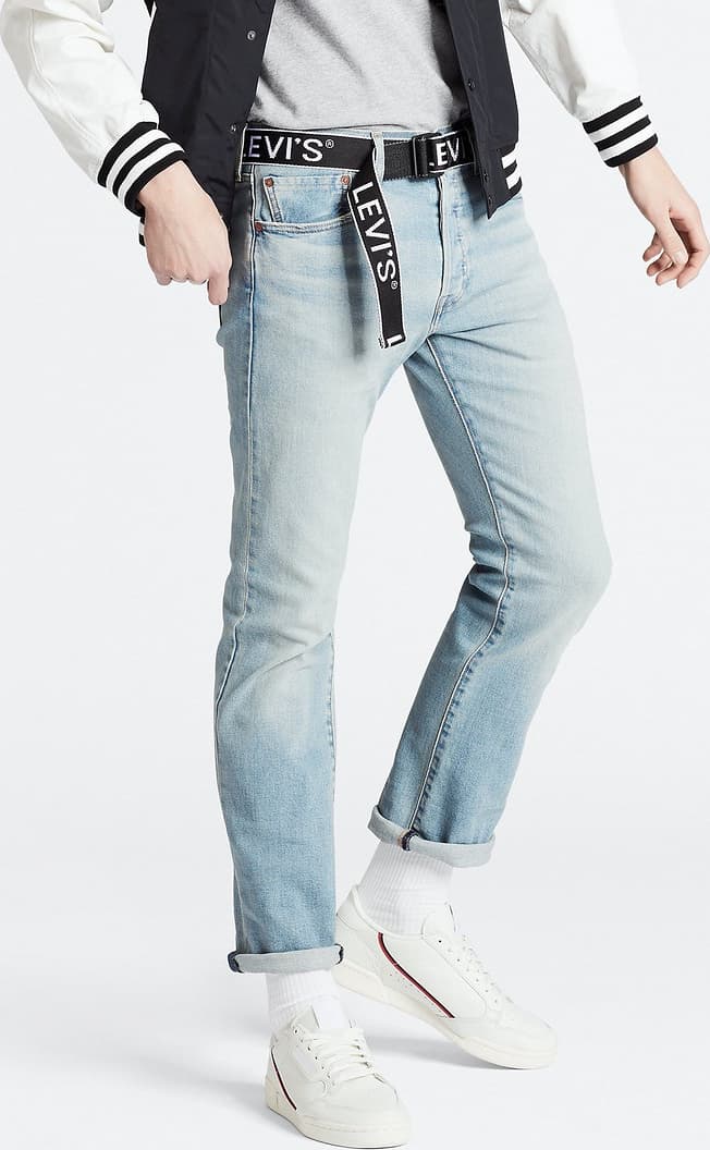 Product gallery image number 1 for product 501 Original Fit Stretch Coneflower Jeans - Men's