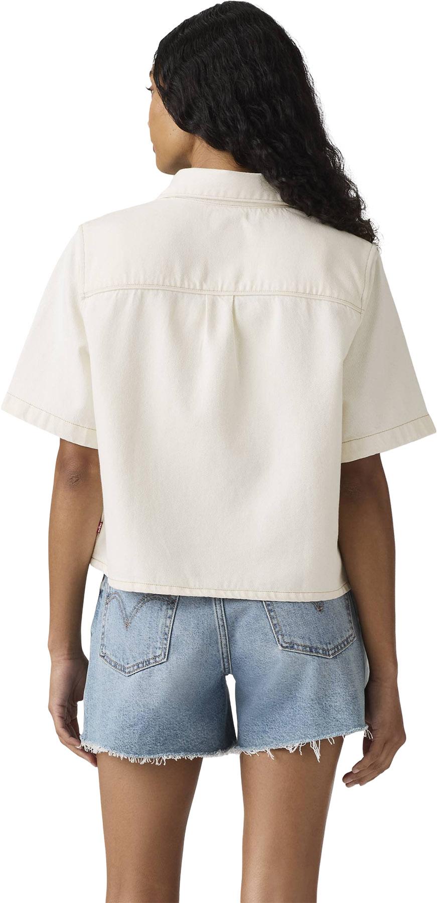 Product gallery image number 3 for product Chemise en denim à manches courtes Logan - Femme