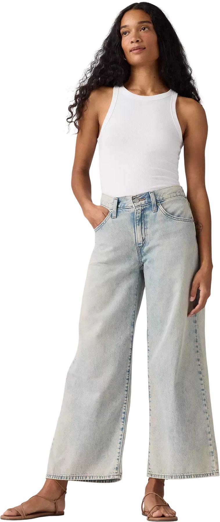 Product image for Jean ample mi-haut Middy à la cheville - Femme