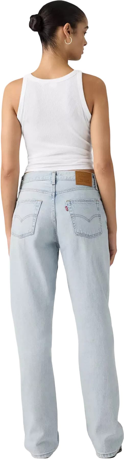 Product gallery image number 2 for product Jean décontracté de style papa - Femme