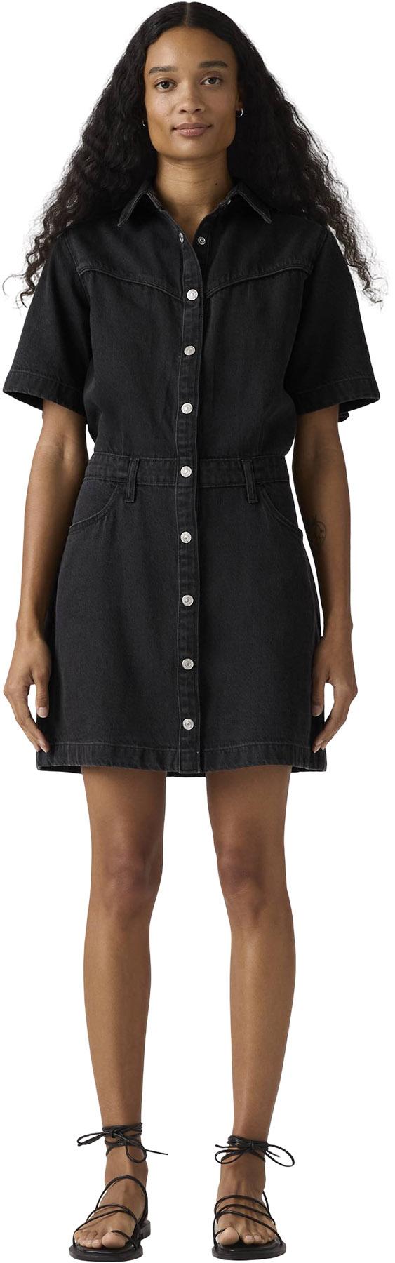 Product gallery image number 4 for product Robe western à manches courtes Logan - Femme