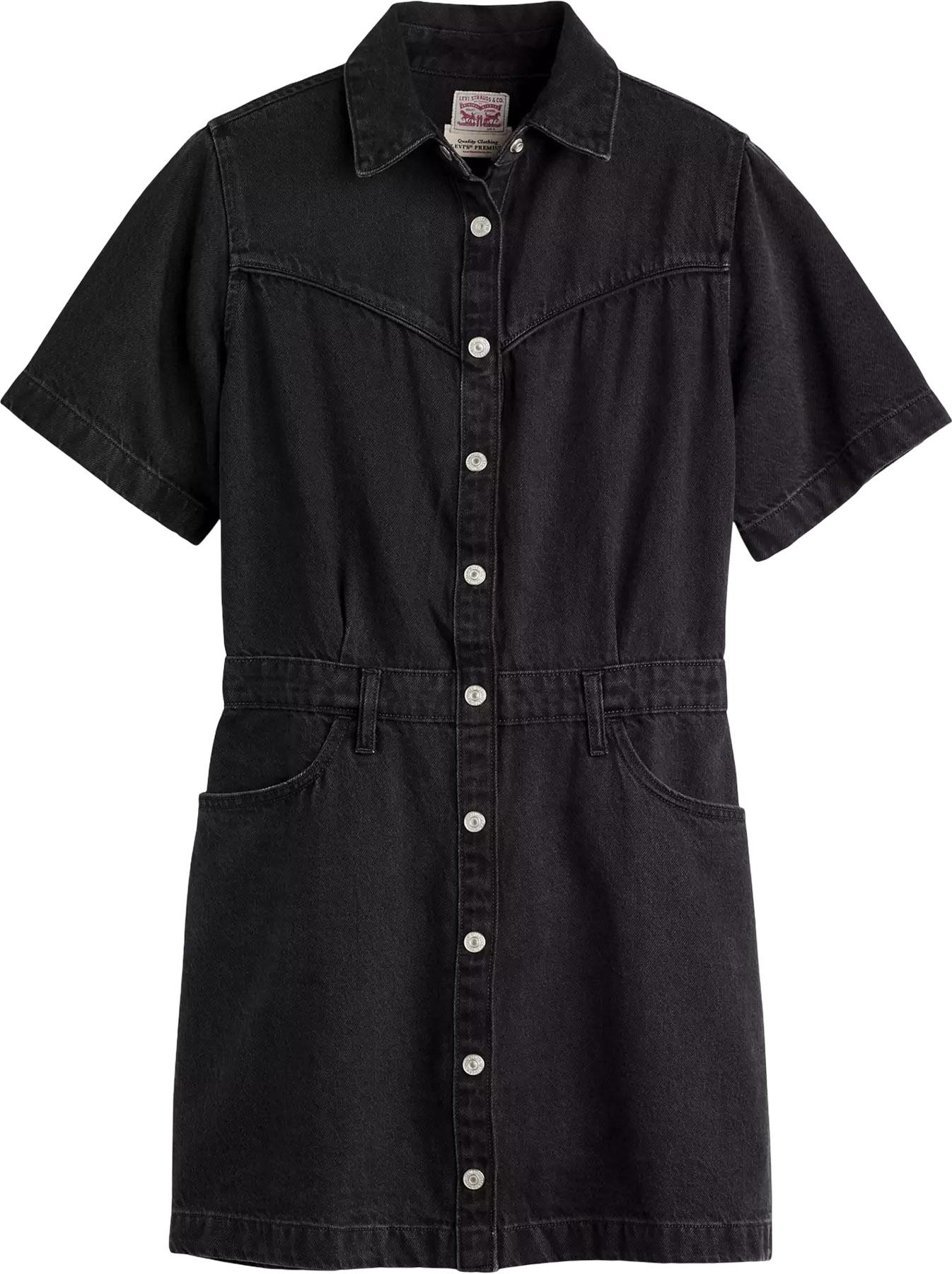 Product image for Robe western à manches courtes Logan - Femme