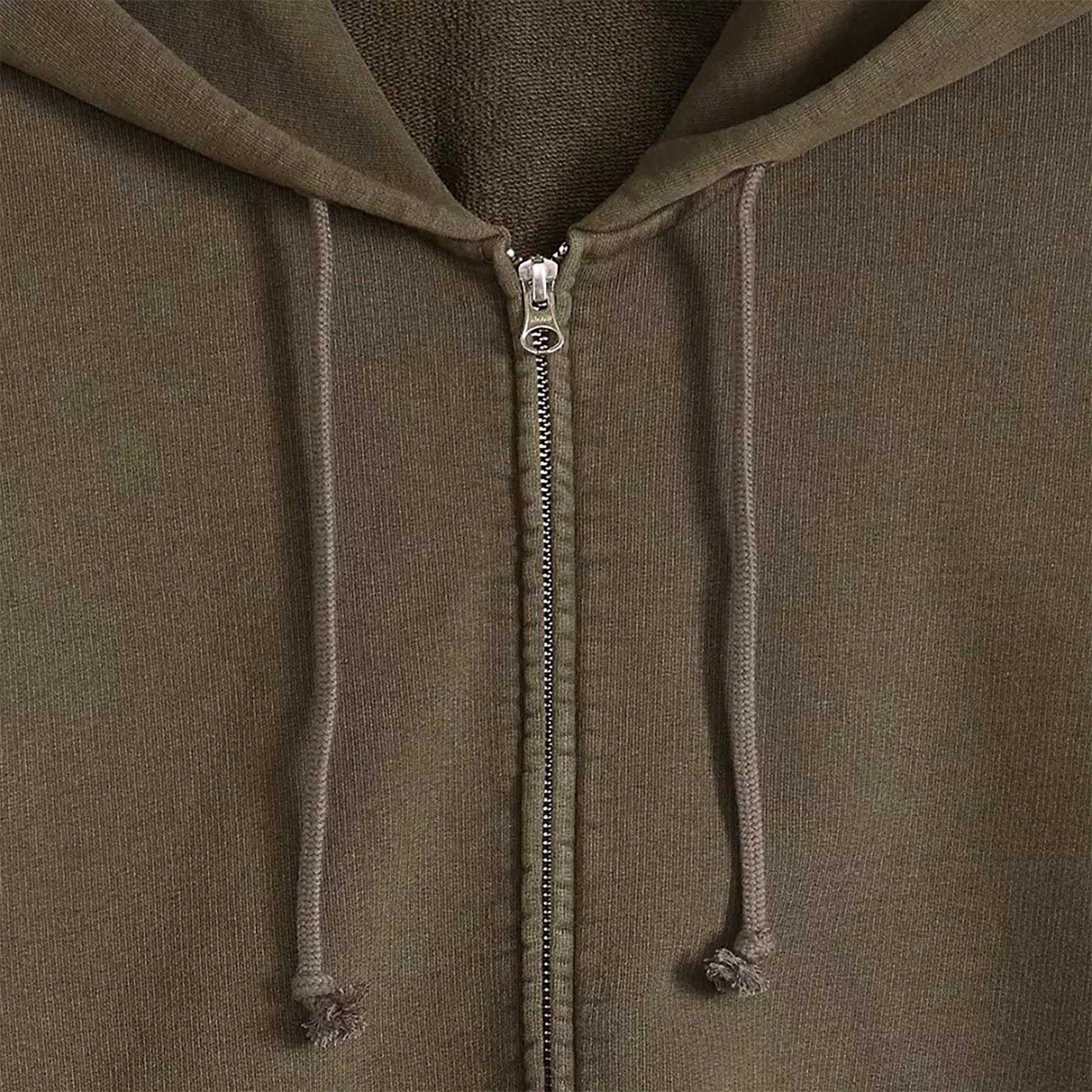 Product gallery image number 6 for product Hayes Boxy Grunge Wash Full-Zip Sweatshirt - Men's