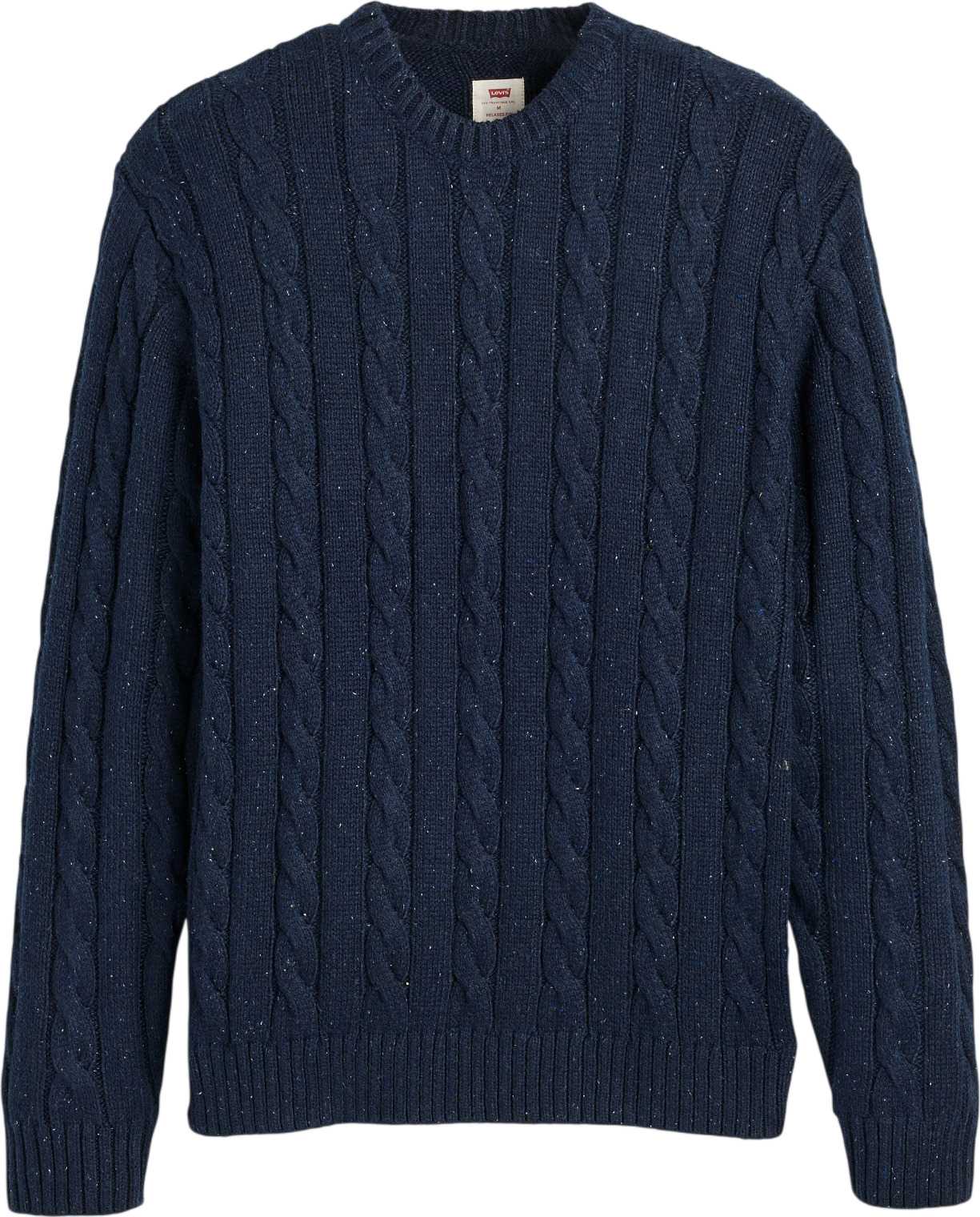 Cable Neps Navy Blazer