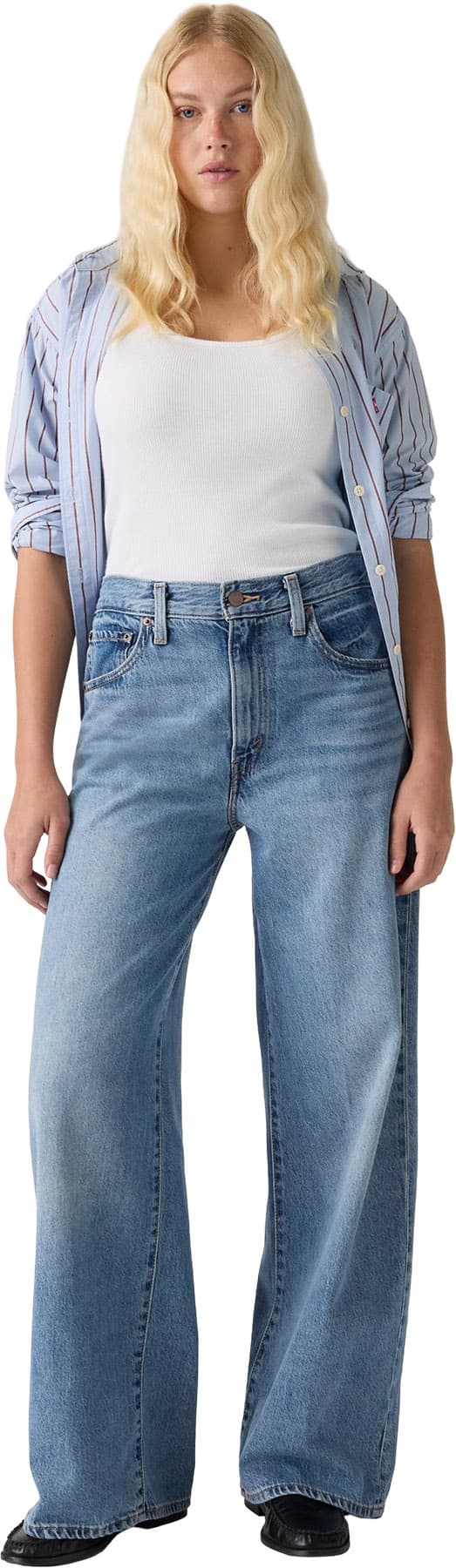 Product gallery image number 3 for product Cinch Wide-Leg Jeans - Women's