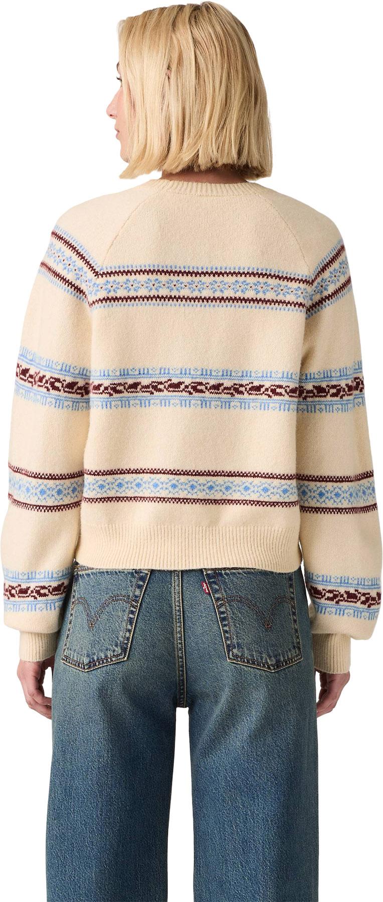Product gallery image number 2 for product Jolie Fairisle Crewneck Sweater - Women's