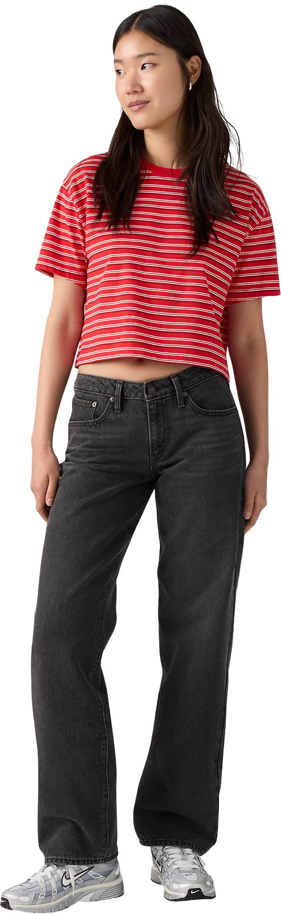 Product gallery image number 4 for product Superlow Straight Jeans - Women's