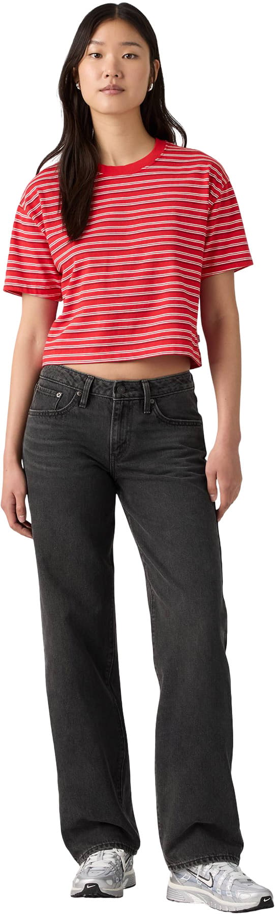 Product gallery image number 6 for product Superlow Straight Jeans - Women's