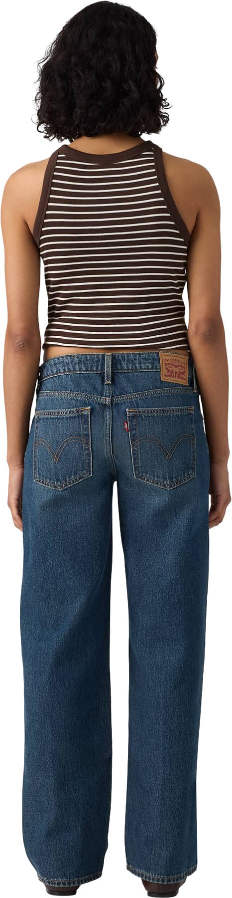 Numéro de l'image de la galerie de produits 2 pour le produit Jean à jambe droite Superlow - Femme