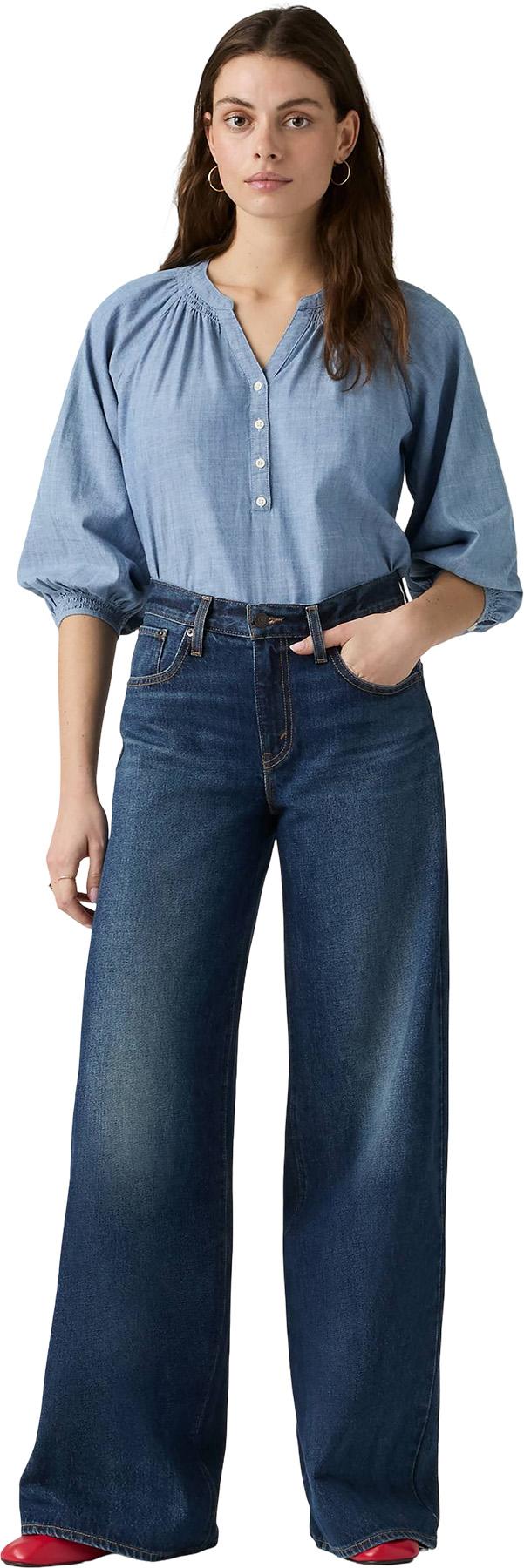 Product gallery image number 6 for product Middy Wide Leg Jeans - Women's