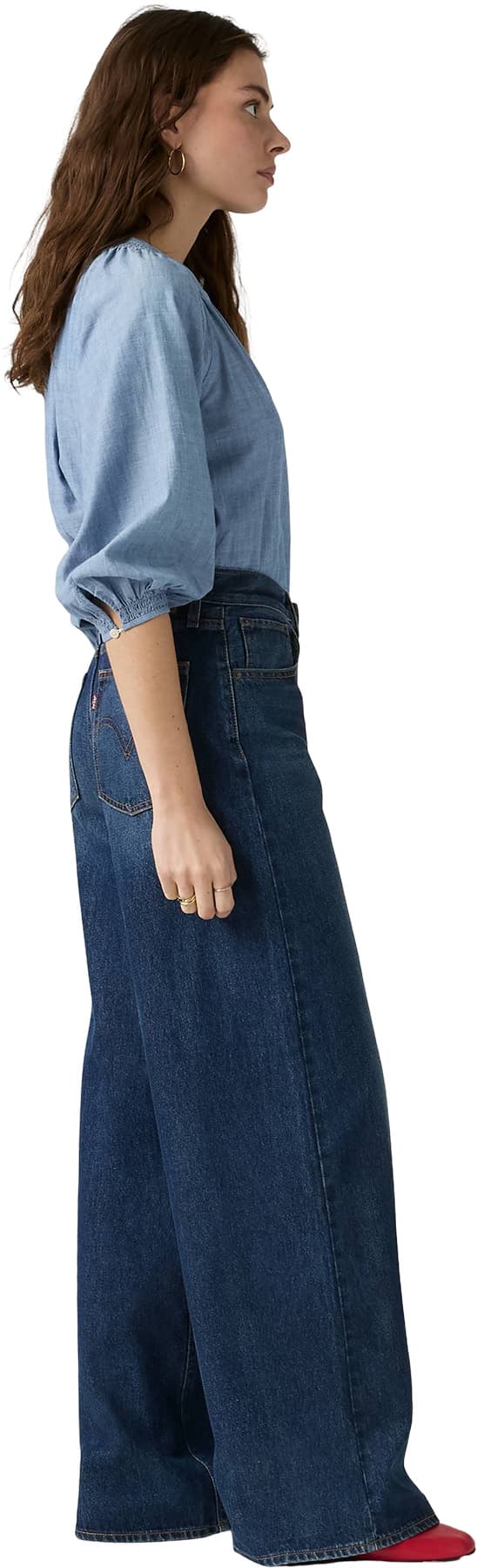Product gallery image number 7 for product Middy Wide Leg Jeans - Women's