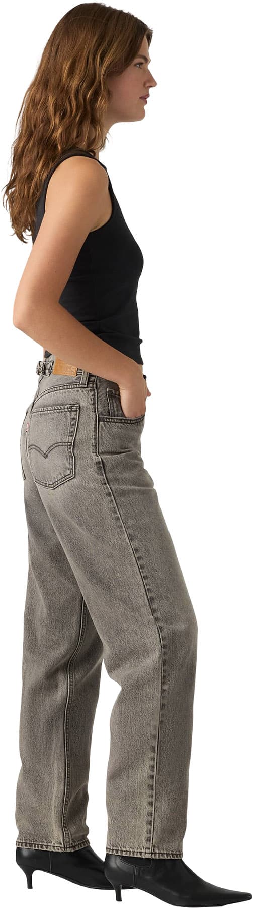 Product gallery image number 3 for product Loose Taper Jeans - Women's