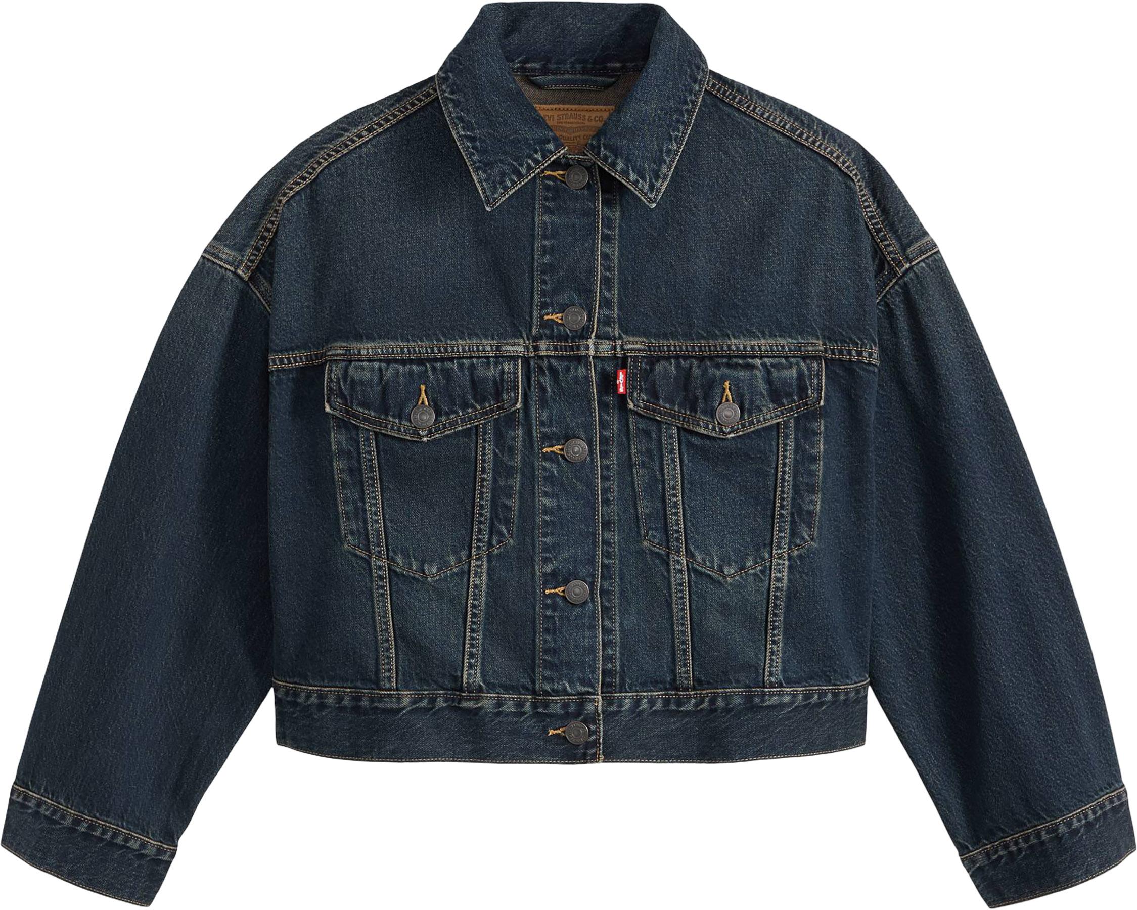 Image de produit pour Blouson de camionneur court ample - Femme