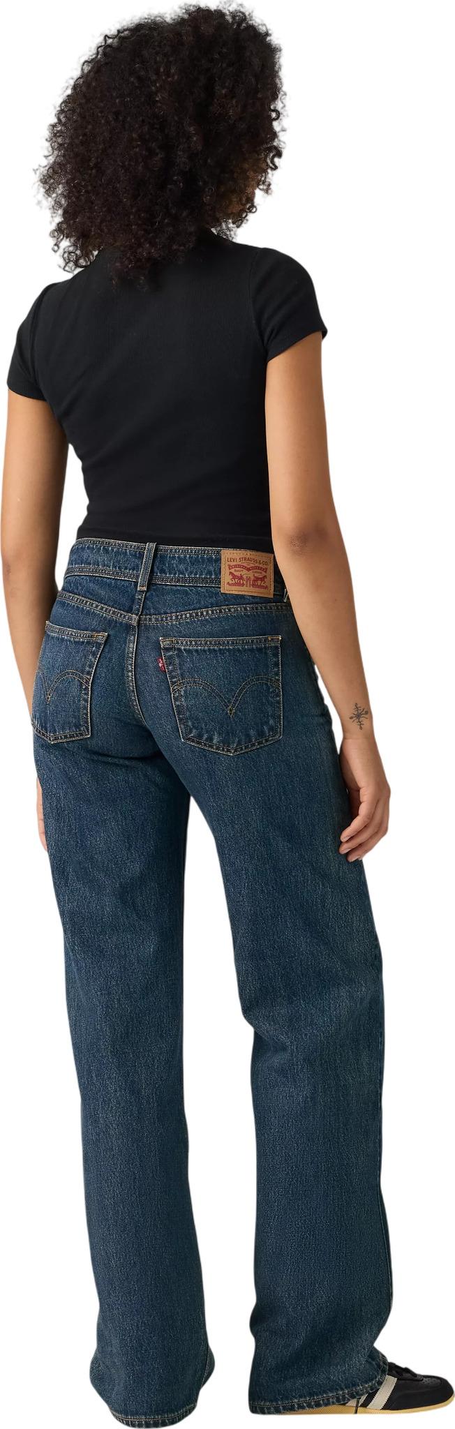 Product gallery image number 4 for product Belted Superlow Loose Jeans - Women's