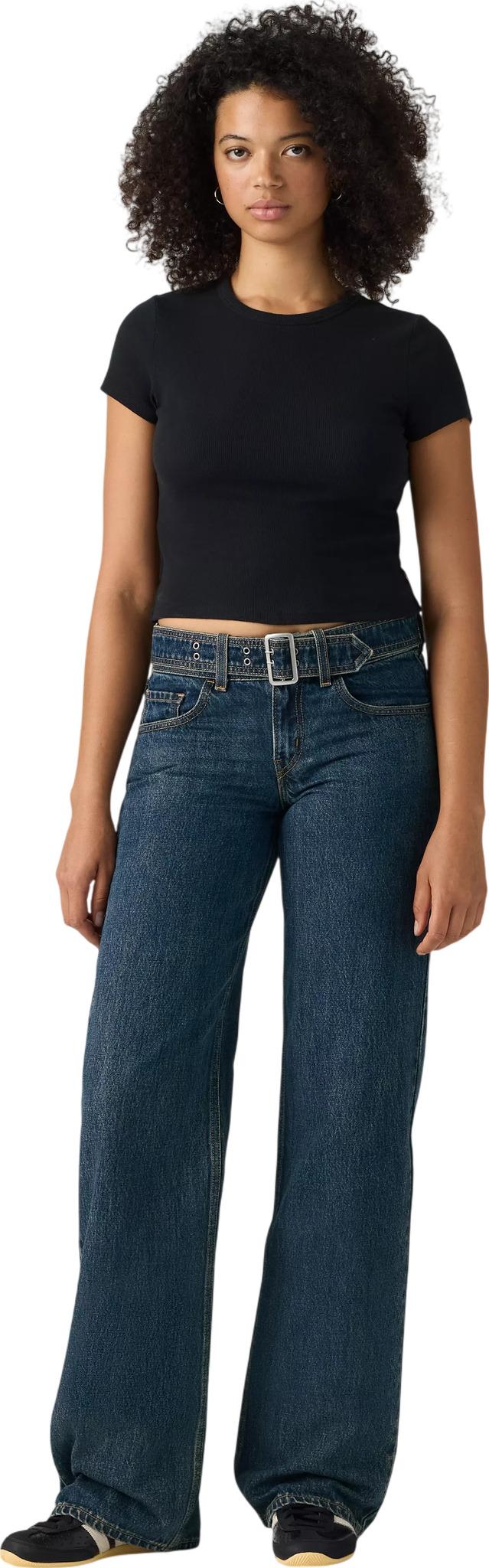 Product image for Belted Superlow Loose Jeans - Women's