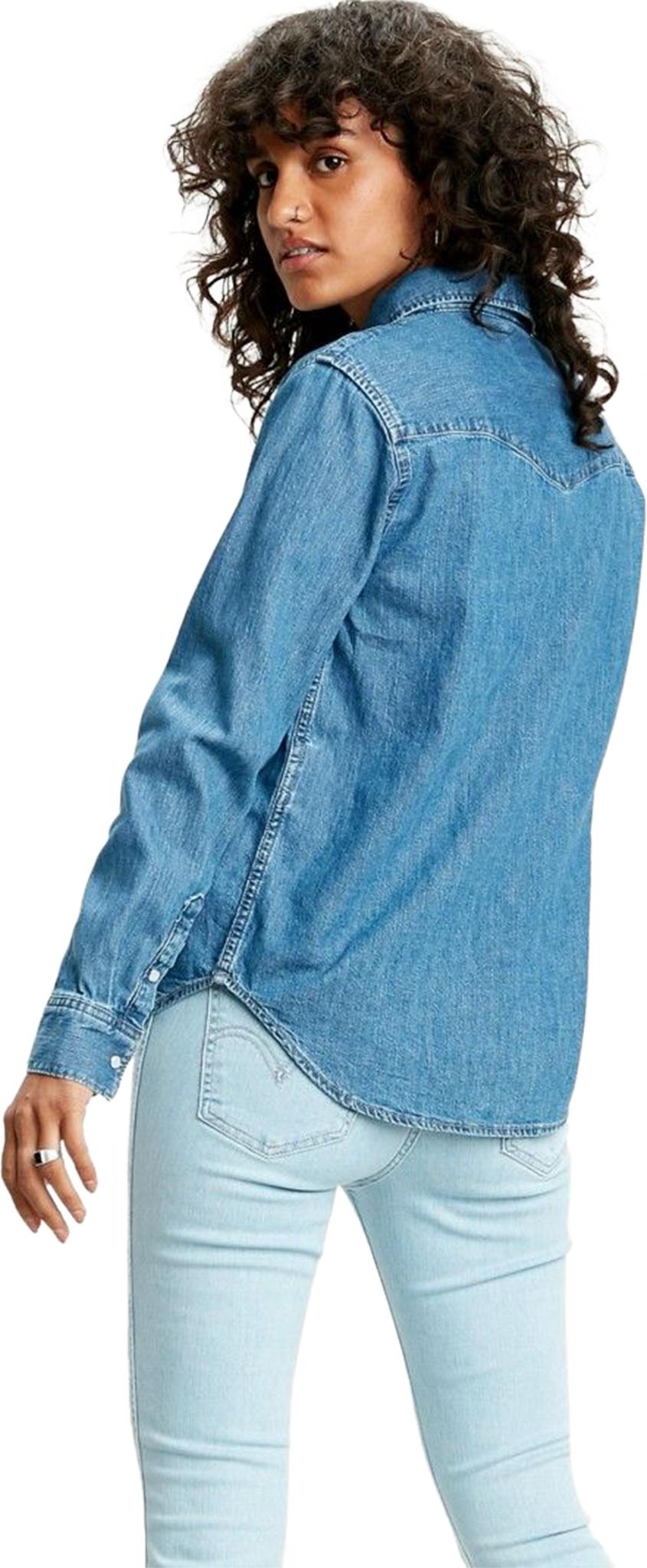 Product gallery image number 2 for product Essential Western Denim Shirt - Women's