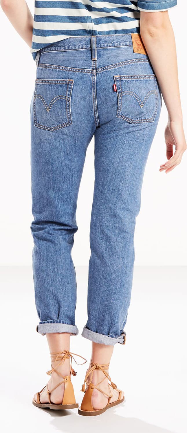 Product gallery image number 2 for product 501 CT Lightweight Jeans - Tune Out Blue - Women's