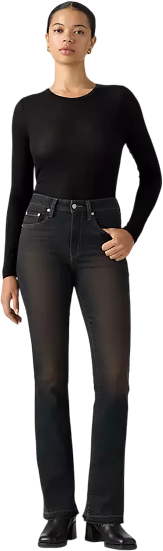 Product gallery image number 2 for product 725 High Rise Bootcut Jeans - Women's