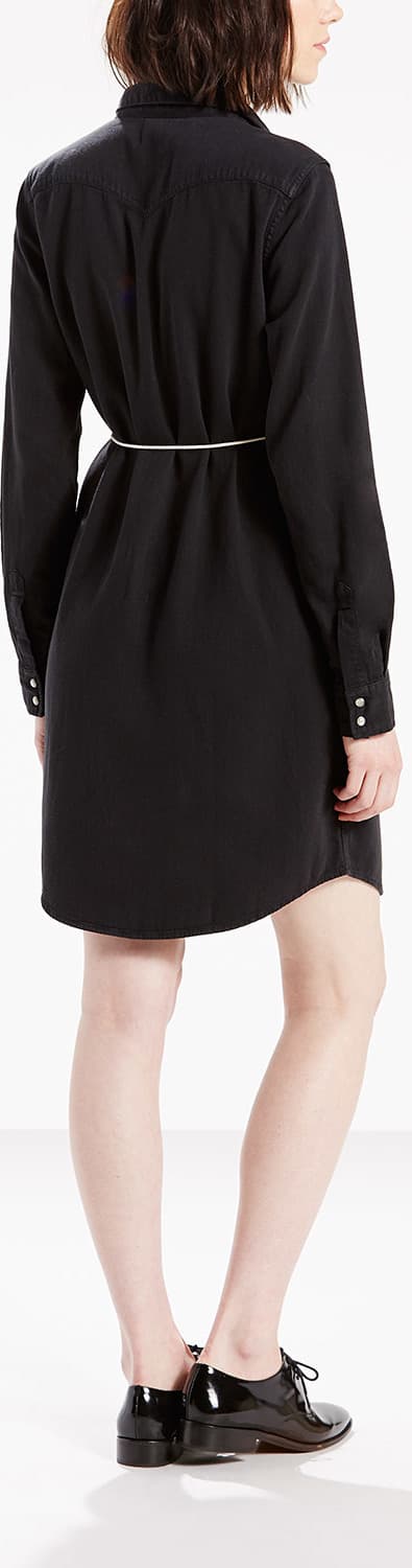 Product gallery image number 2 for product Women's Long Sleeve Iconic Western Dress