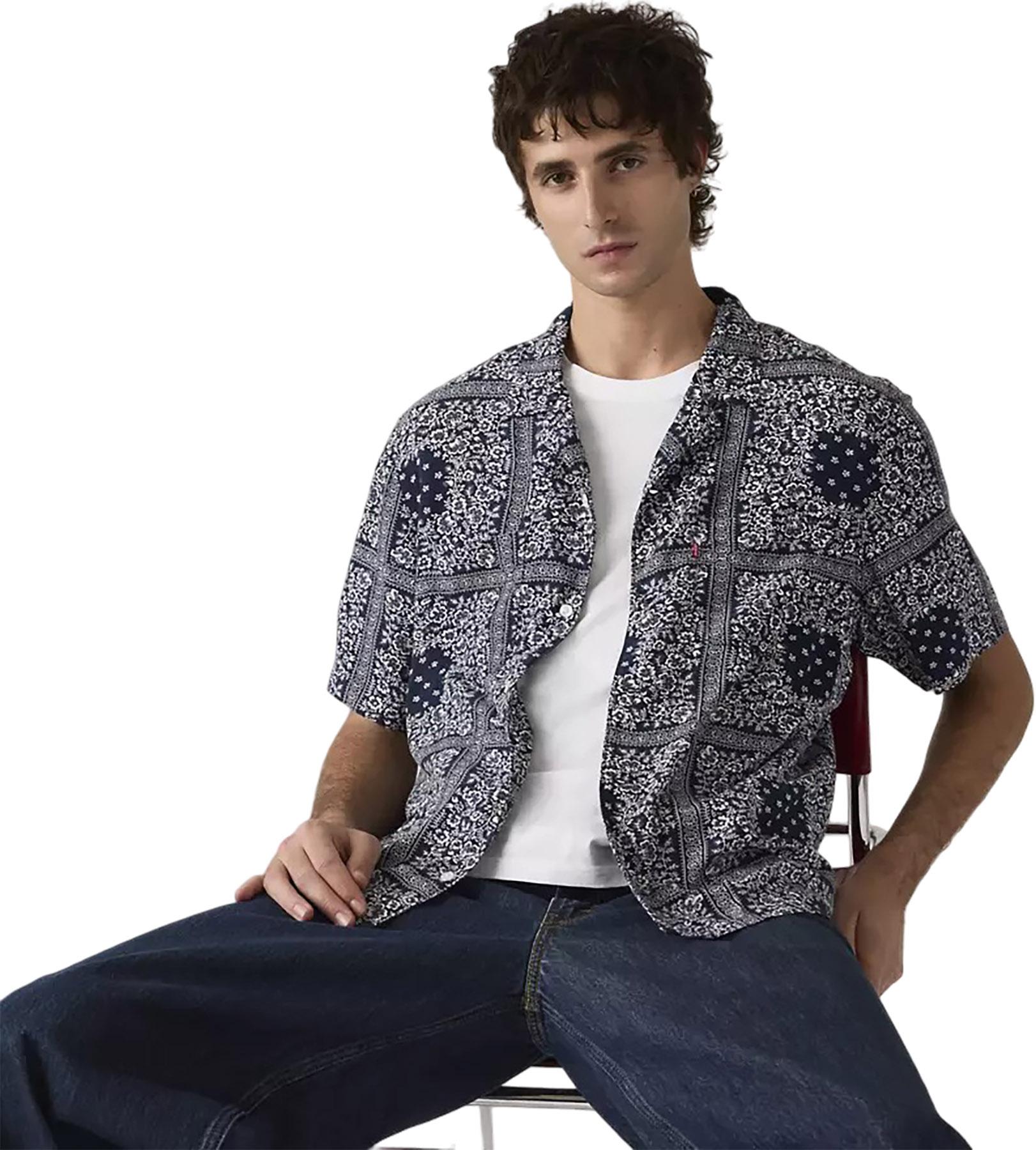 Product gallery image number 3 for product Classic Short Sleeve Camp Shirt - Men's