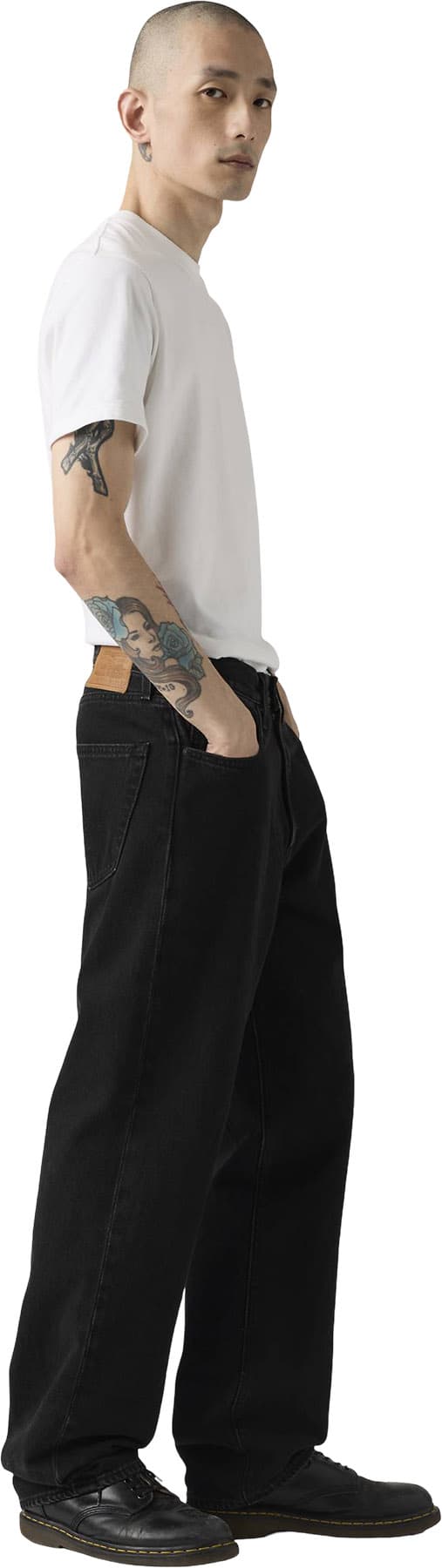 Product gallery image number 3 for product 568 Loose Straight Leg Jeans - Men's