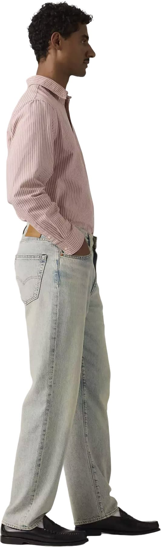 Product gallery image number 5 for product 568 Loose Linen+ Denim Jeans - Men's