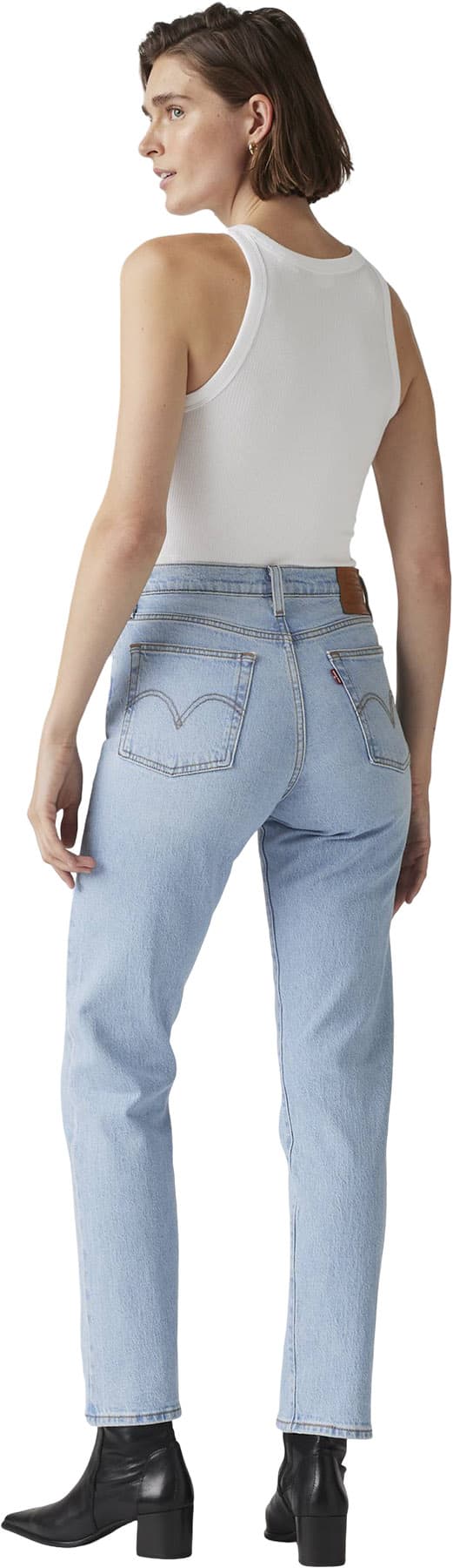 Product gallery image number 3 for product Wedgie Straight Leg Ankle Jeans - Women's