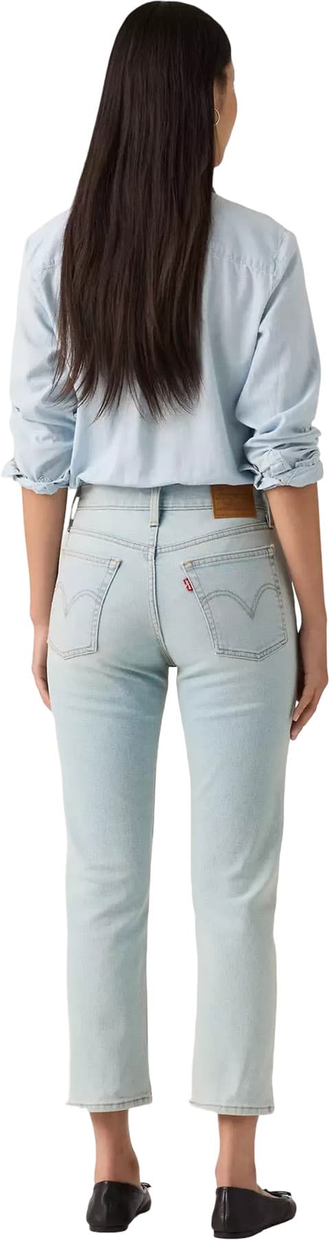 Product gallery image number 2 for product Jean Wedgie droit - Femme