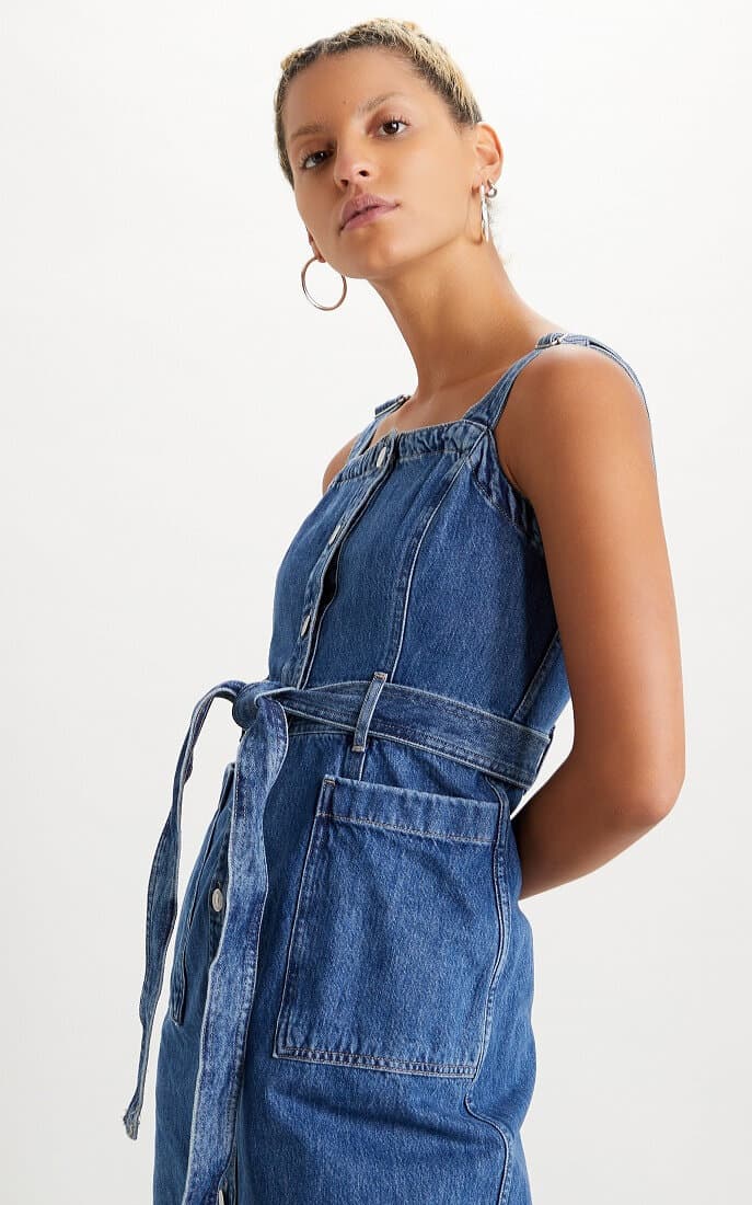 Product gallery image number 4 for product Calla Dress Out of the Blue - Women's